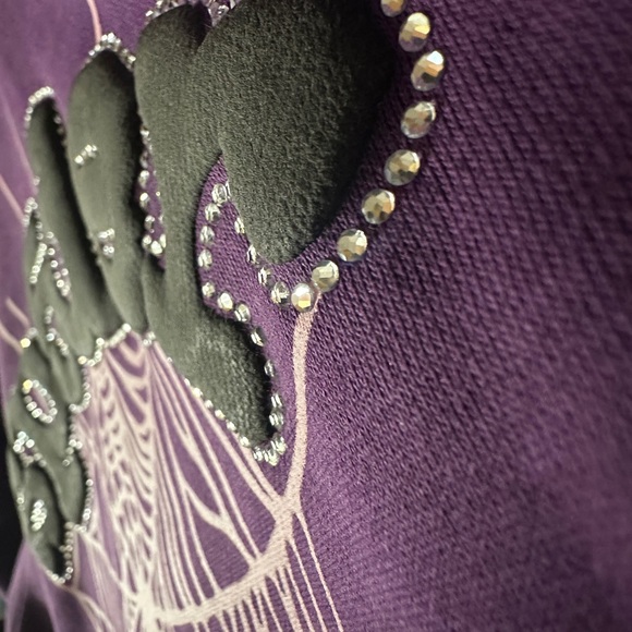 Sp5der Web Purple Hoodie - Picture 3 of 3